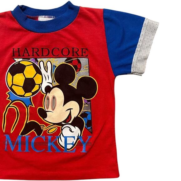 Mickey Mouse 90’s Hardcore Soccer 3D Shirt - Picture 3 of 5